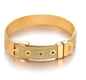 Stainless Steel Slider Bracelet - Gold